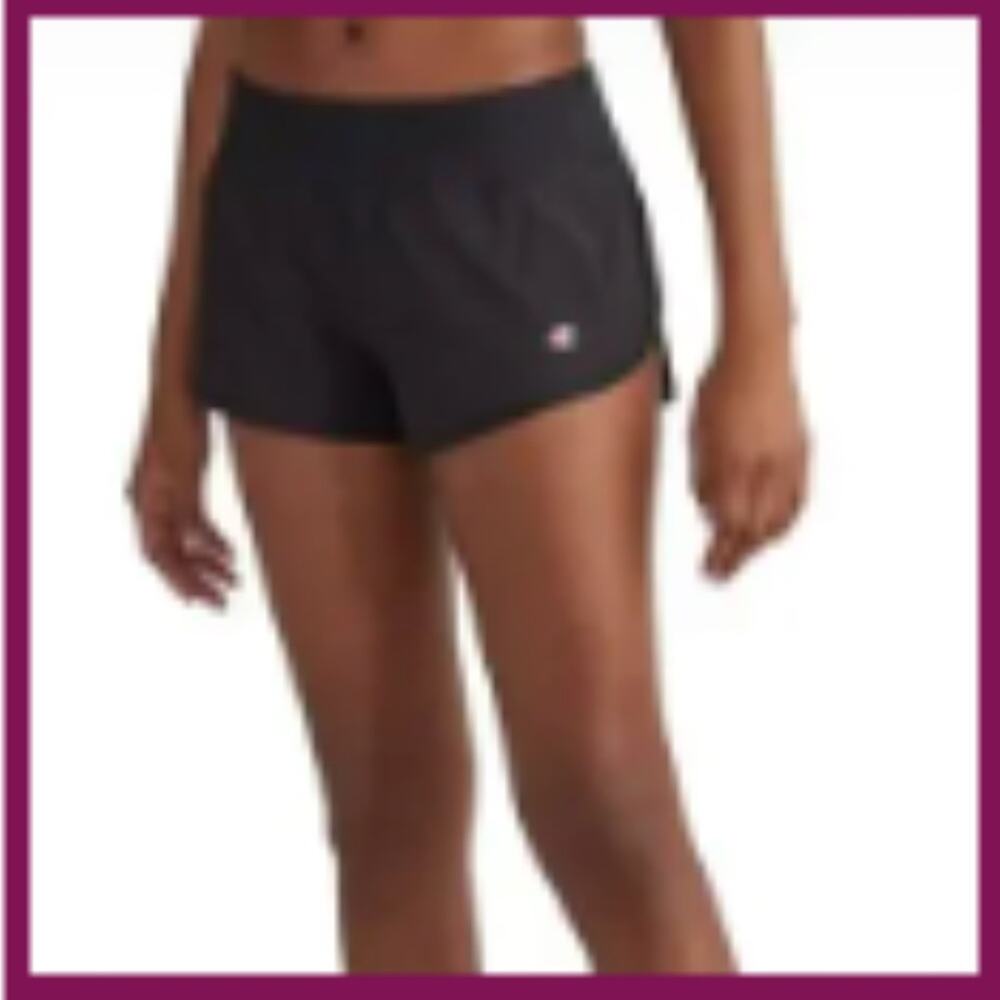 Champion Sport Shorts 2.5" Inseam Black XS